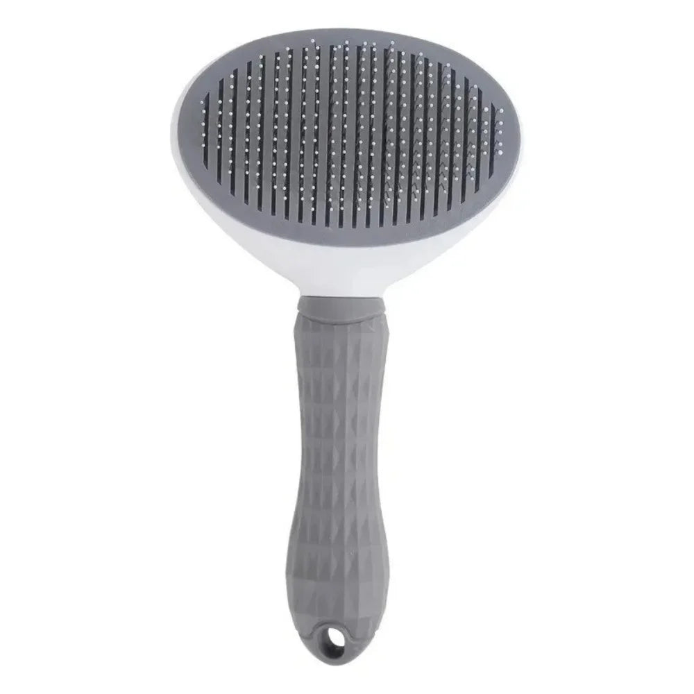 FurEase Self-Cleaning Pet Grooming Brush