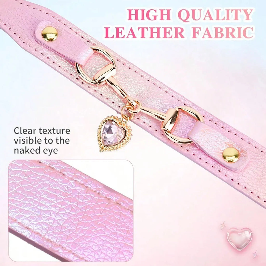 Crystal Charm Dog Collar
