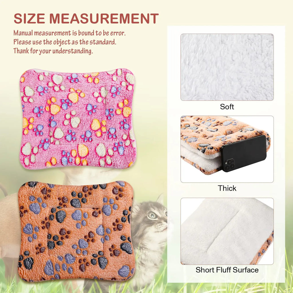 SnugglePaws Plush Pet Mat