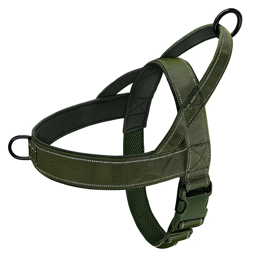 Adjustable Reflective Nylon Dog Harness