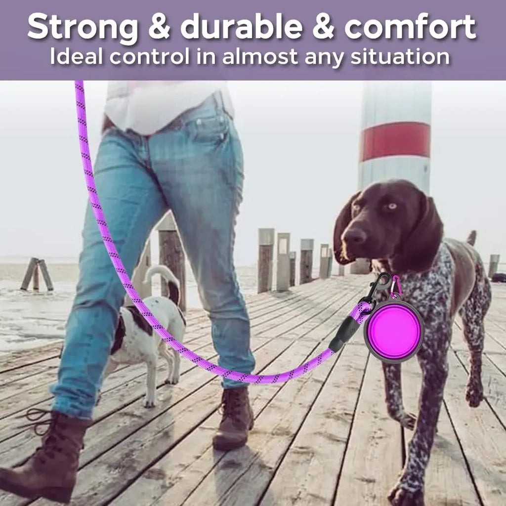 SafePaws Reflective Rope Leash