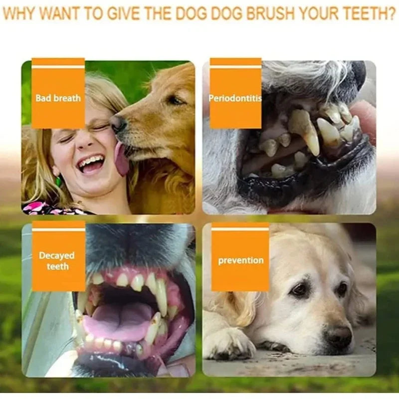 SmilePaw Silicone Pet Finger Toothbrush