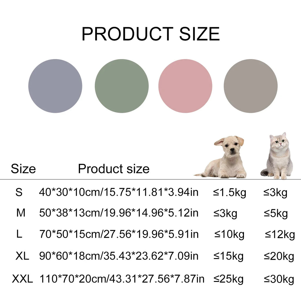 CozyNest Pet Sofa Bed