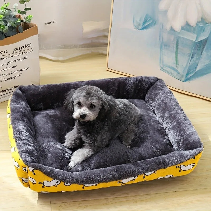 Cozy Lounge – Plush Pet Sofa Bed