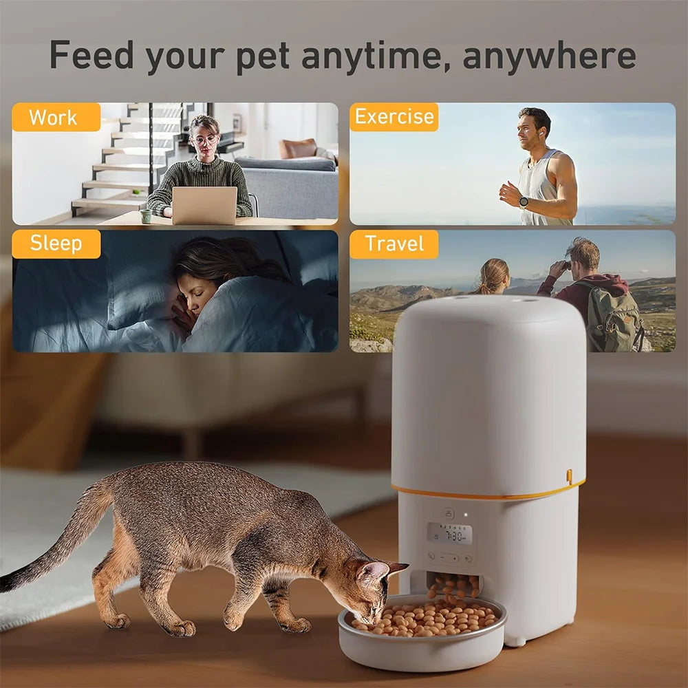 4L Automatic Pet Feeder for Cats & Dogs
