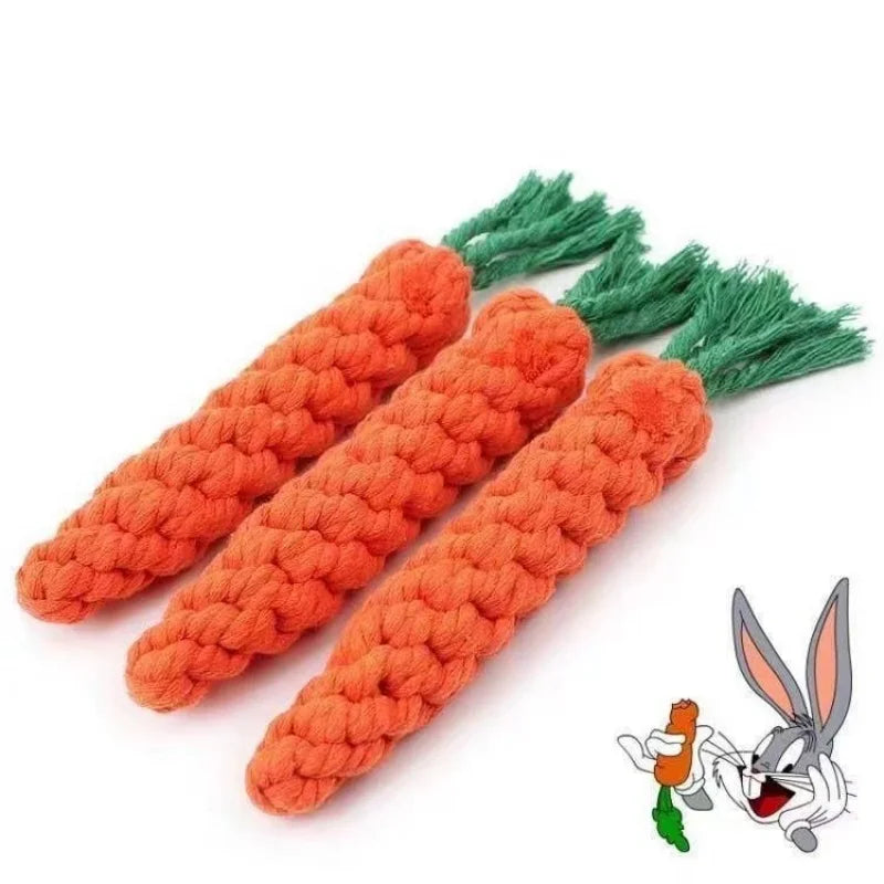 Carrot Rope Dog Toy