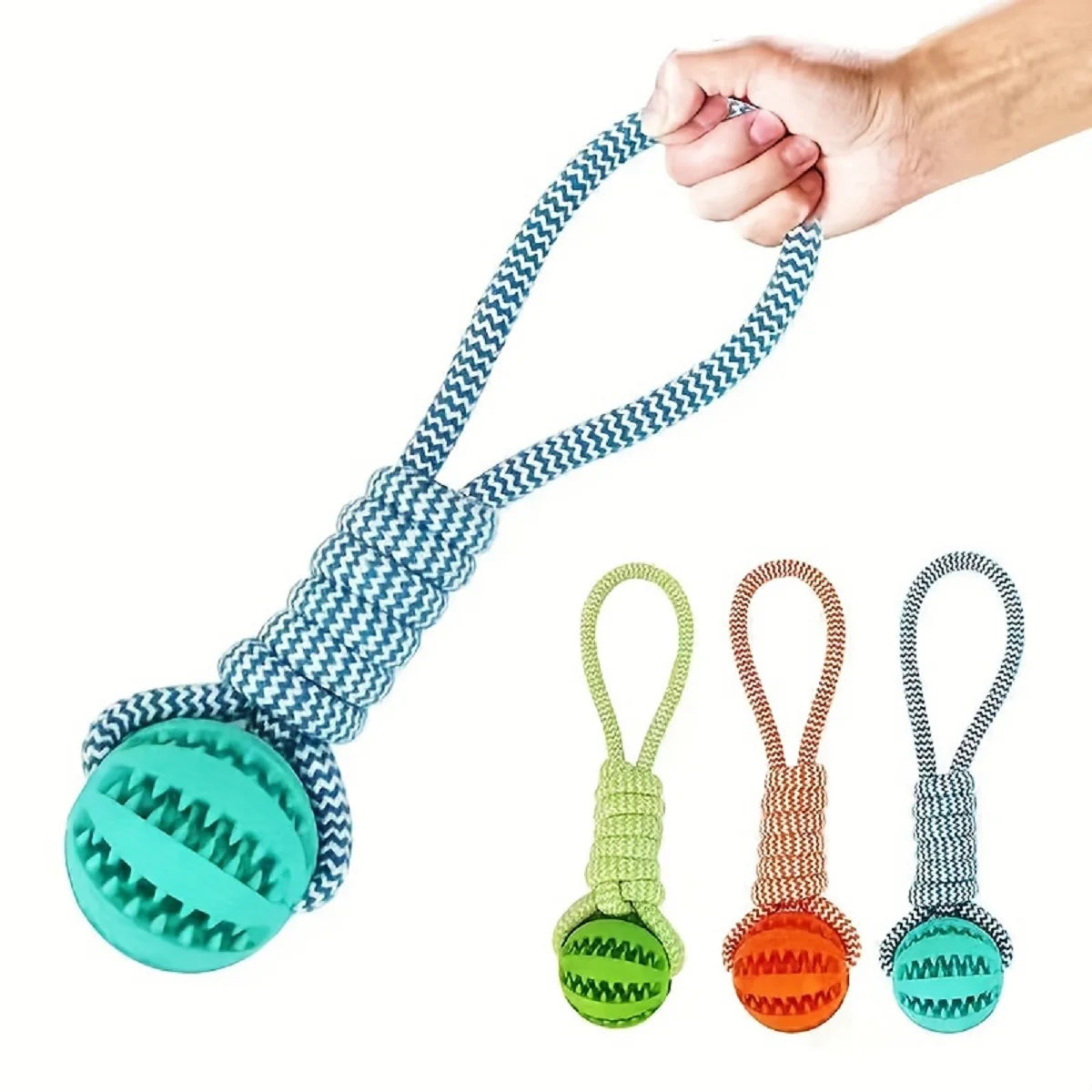 Treat Ball Rope Toy