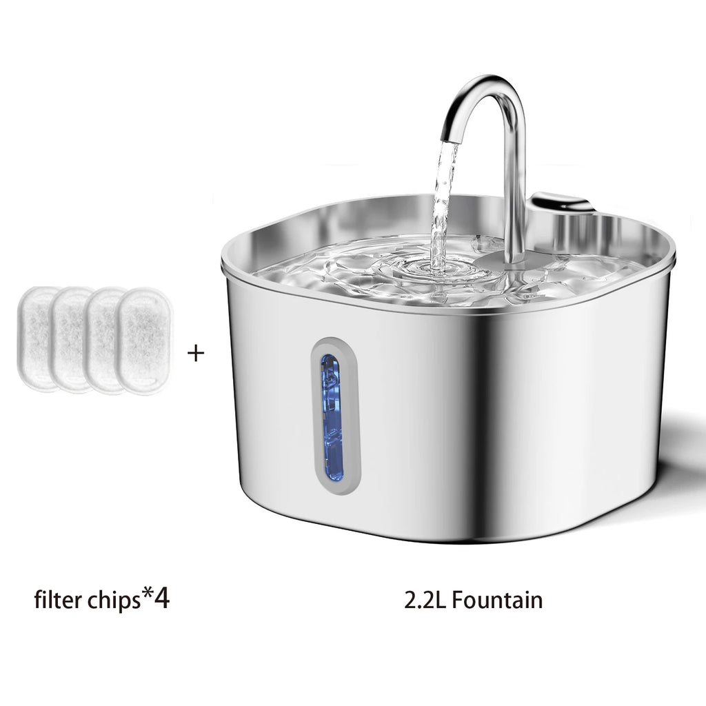 Stainless Steel Cat Water Fountain