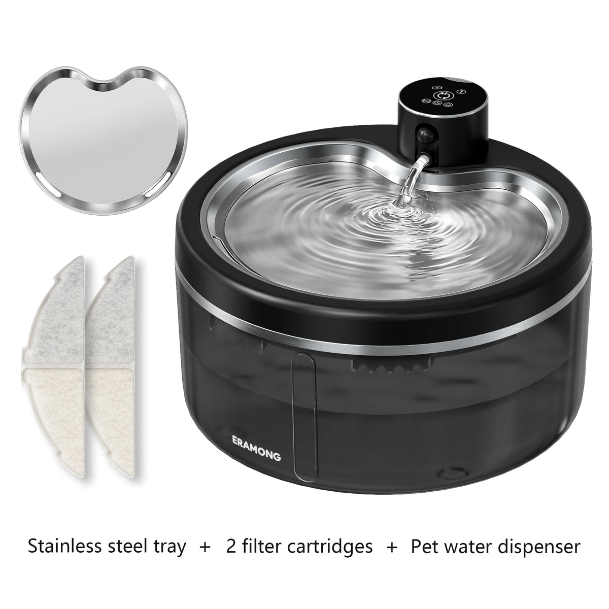 Cordless Water Fountain for Cats & Dogs