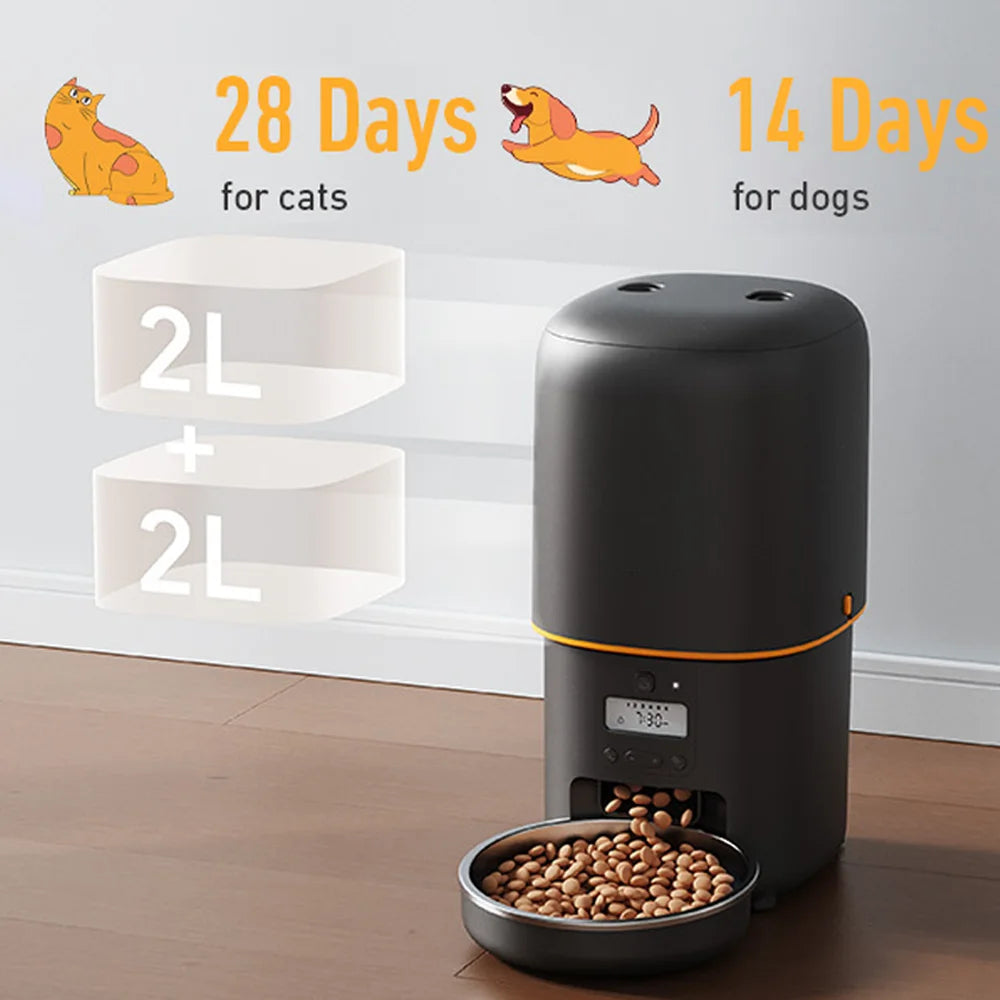 4L Automatic Pet Feeder for Cats & Dogs