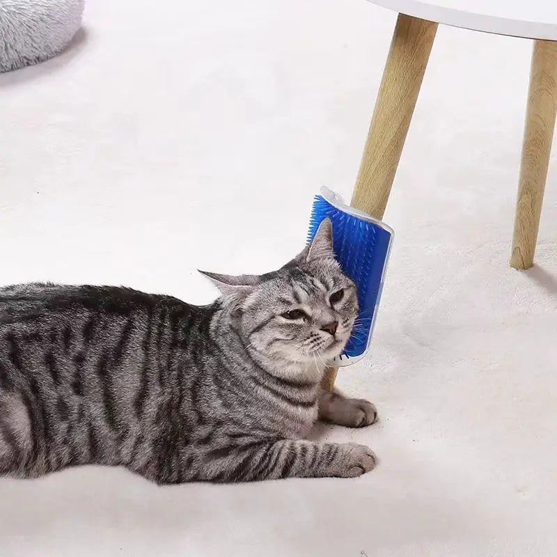 PurrRub Cat Corner Grooming Brush