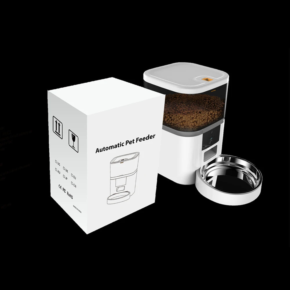 Smart Bowl 4L – Wi-Fi Automatic Pet Feeder