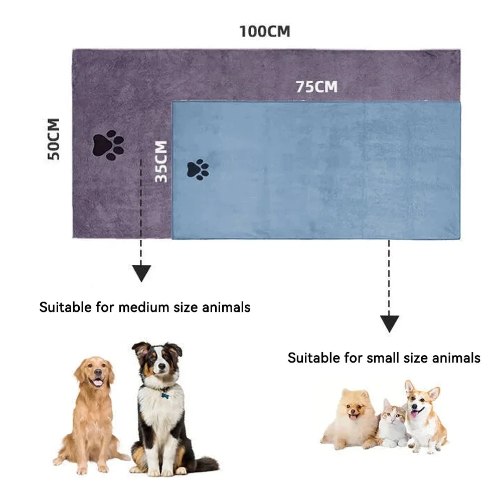 Microfiber Pet Towel