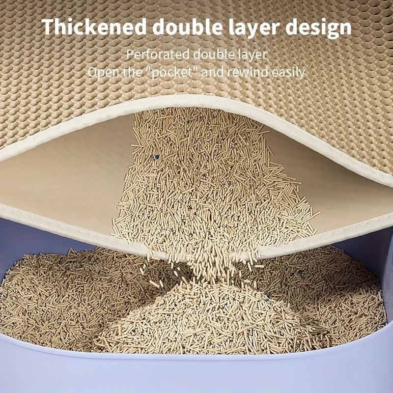 Honeycomb Cat Litter Mat