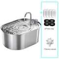 FreshFlow Stainless Steel Pet Fountain