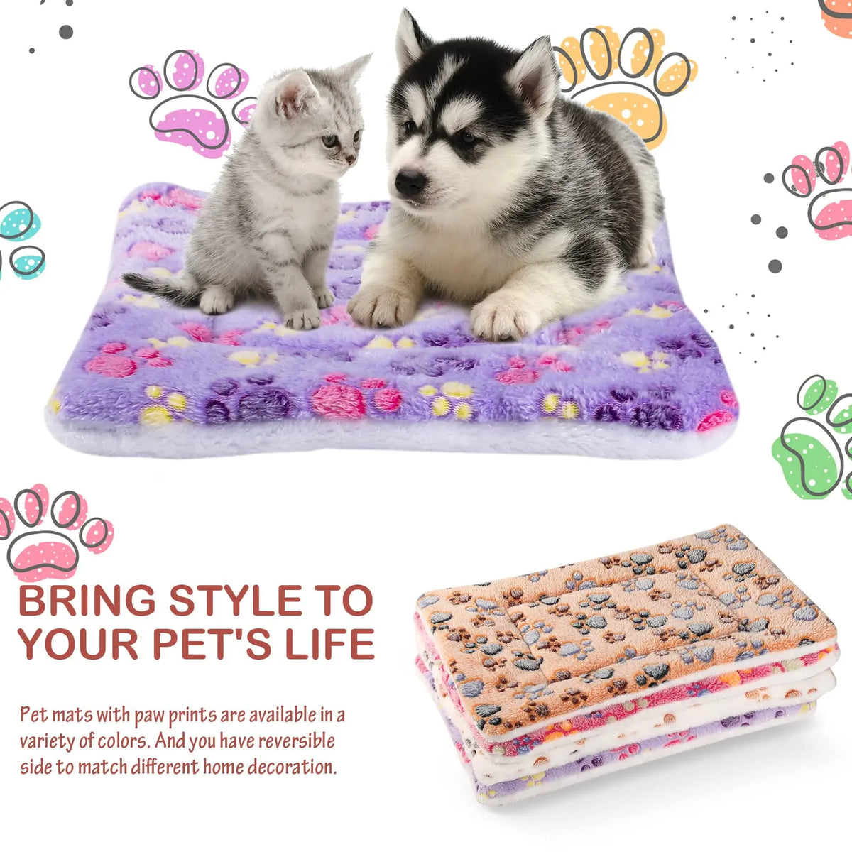 SnugglePaws Plush Pet Mat