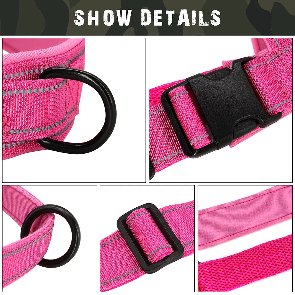 Adjustable Reflective Nylon Dog Harness