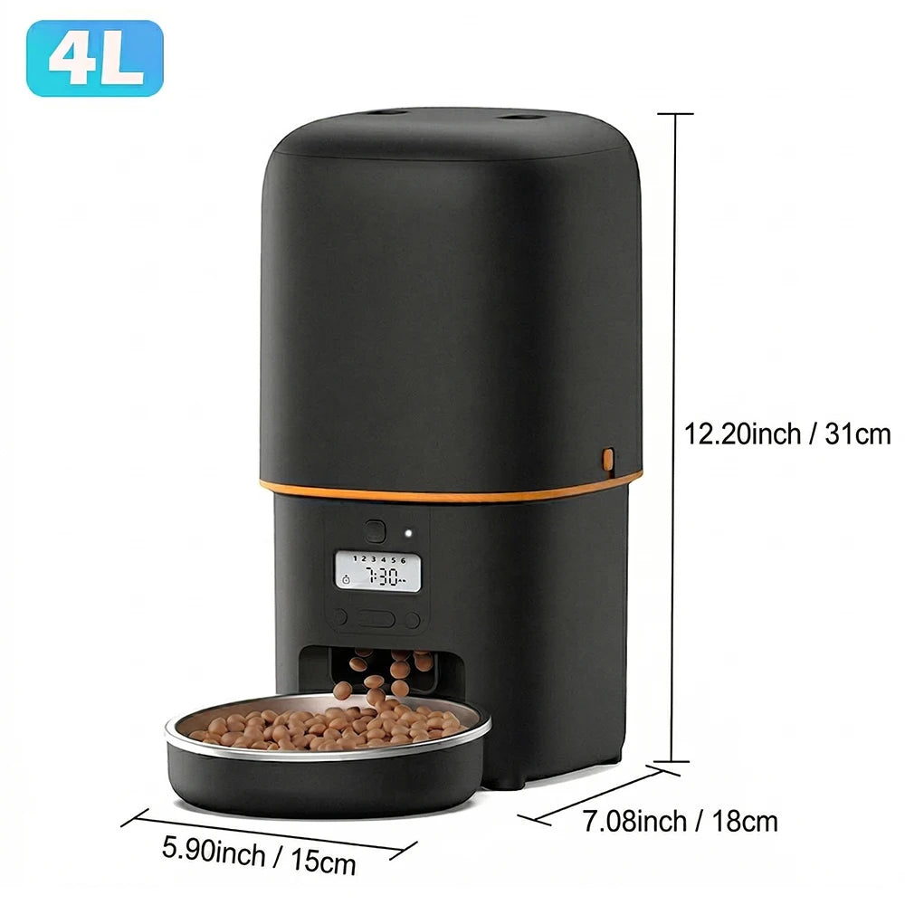 4L Automatic Pet Feeder for Cats & Dogs