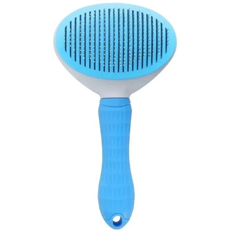FurEase Self-Cleaning Pet Grooming Brush