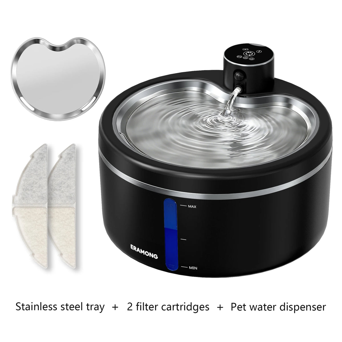Cordless Water Fountain for Cats & Dogs