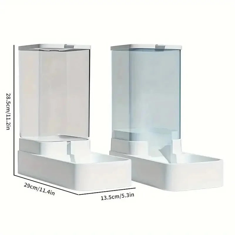 Gravity Pet Feeder & Water Dispenser