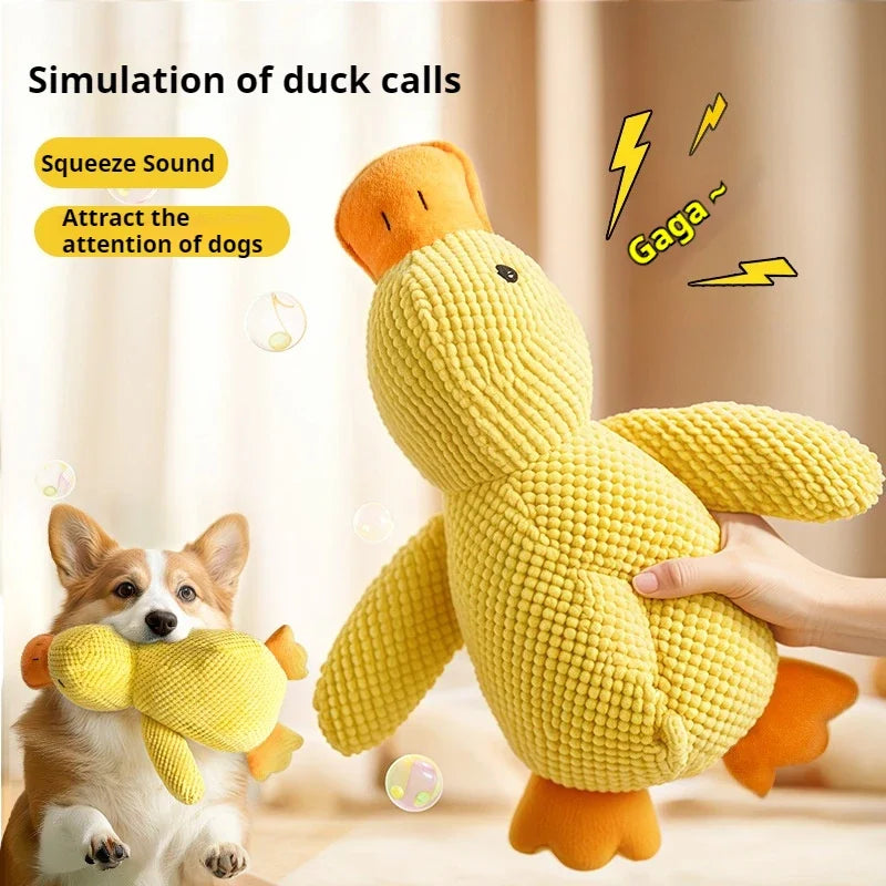 Squeaky Duck Dog Toy