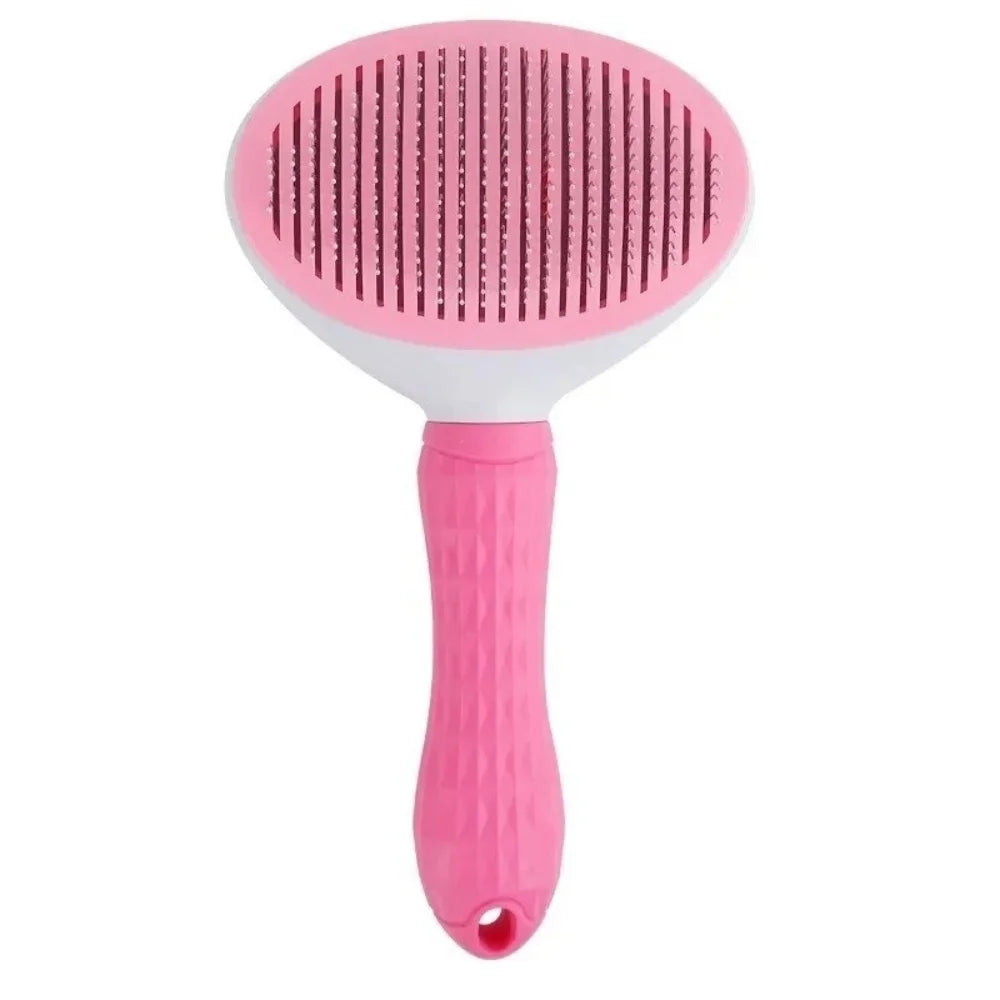 FurEase Self-Cleaning Pet Grooming Brush