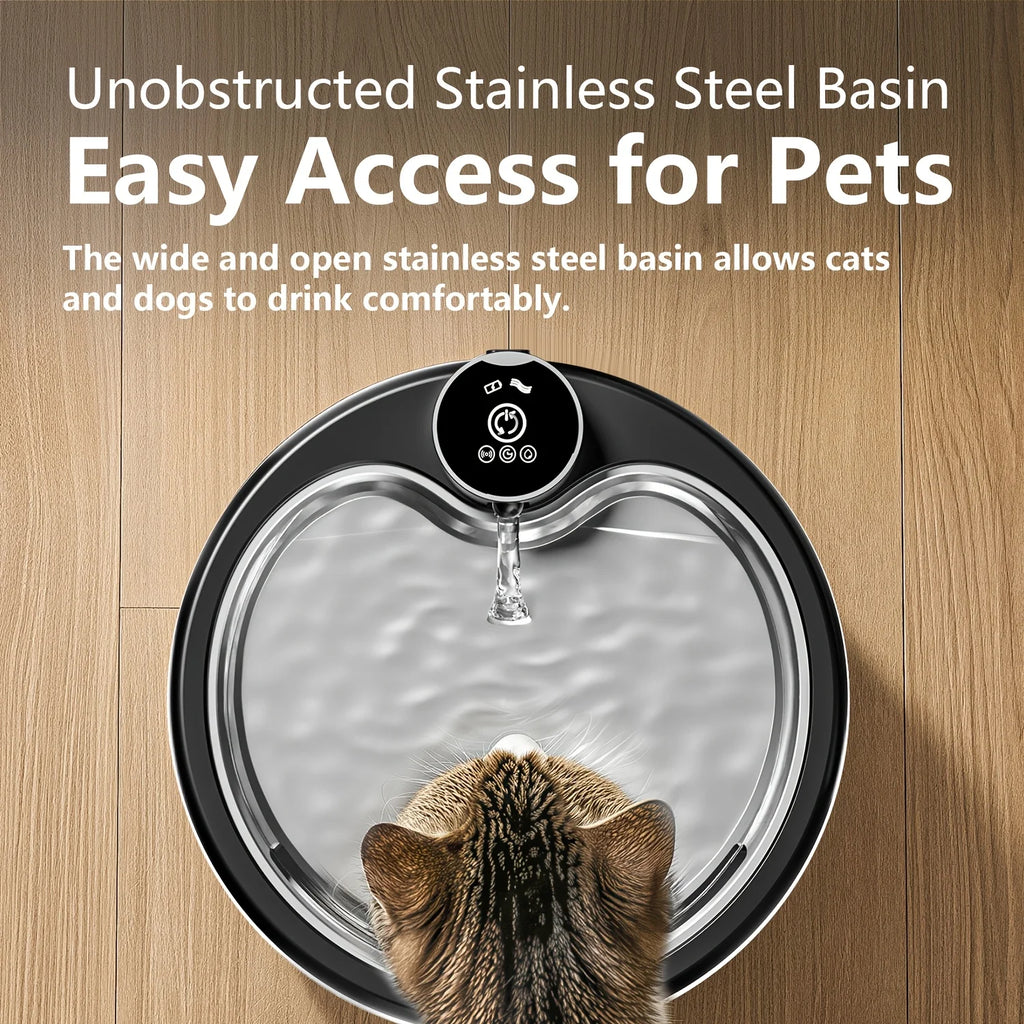 Cordless Water Fountain for Cats & Dogs