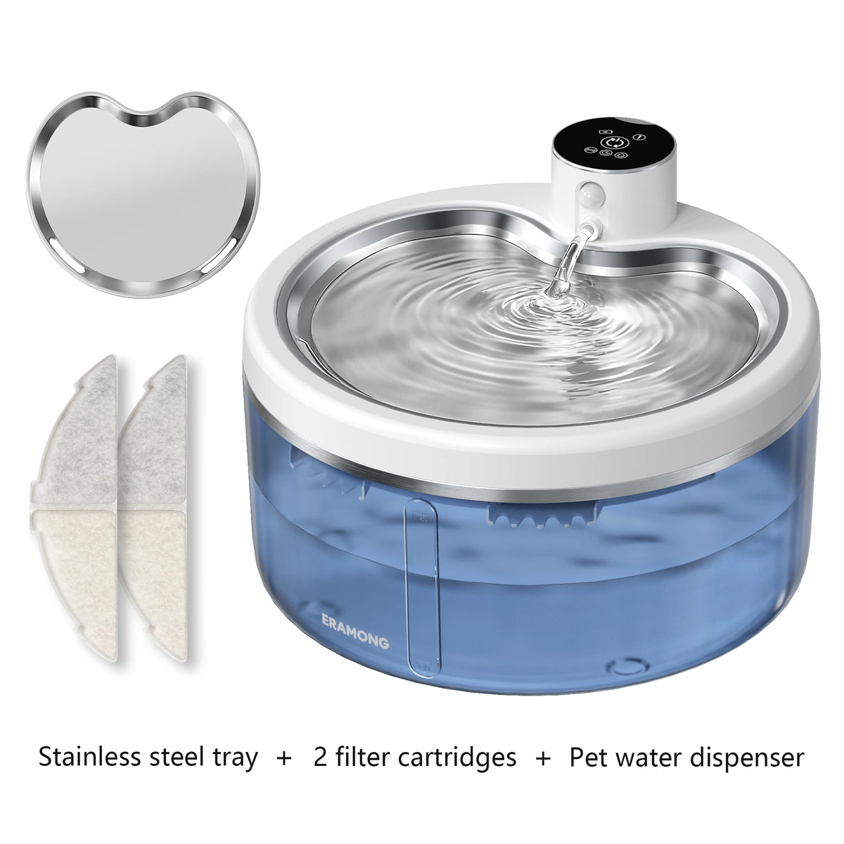 Cordless Water Fountain for Cats & Dogs