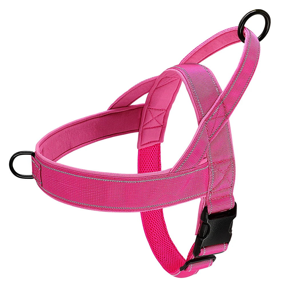 Adjustable Reflective Nylon Dog Harness