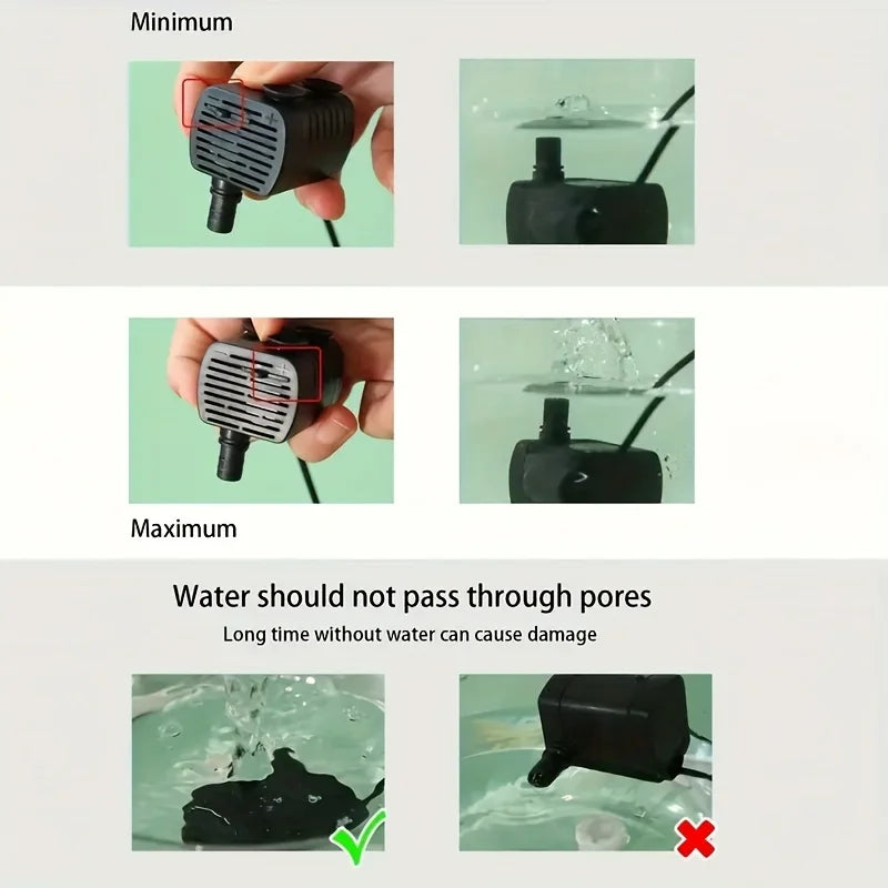 Flower Water Fountain for Cats & Small Dogs