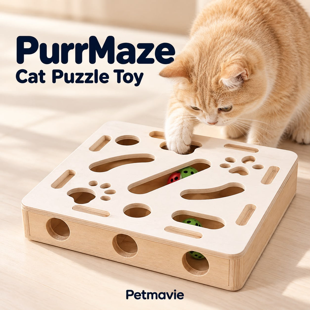 PurrMaze Cat Puzzle Toy
