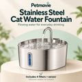Stainless Steel Cat Water Fountain