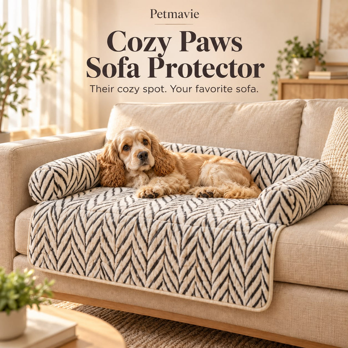 Cozy Paws Sofa Protector