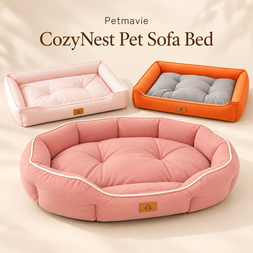 CozyNest Pet Sofa Bed