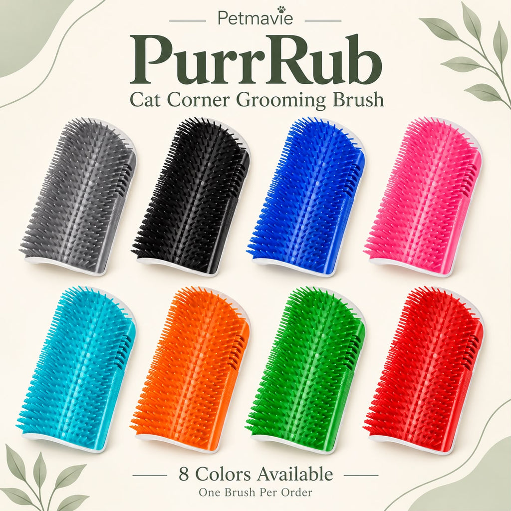 PurrRub Cat Corner Grooming Brush