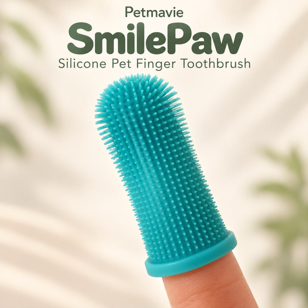 SmilePaw Silicone Pet Finger Toothbrush