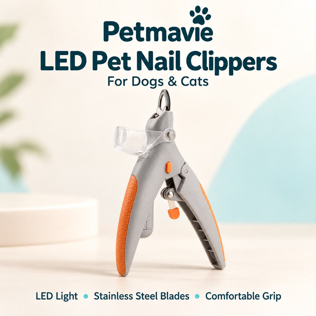 LED Pet Nail Clippers for Dogs & Cats