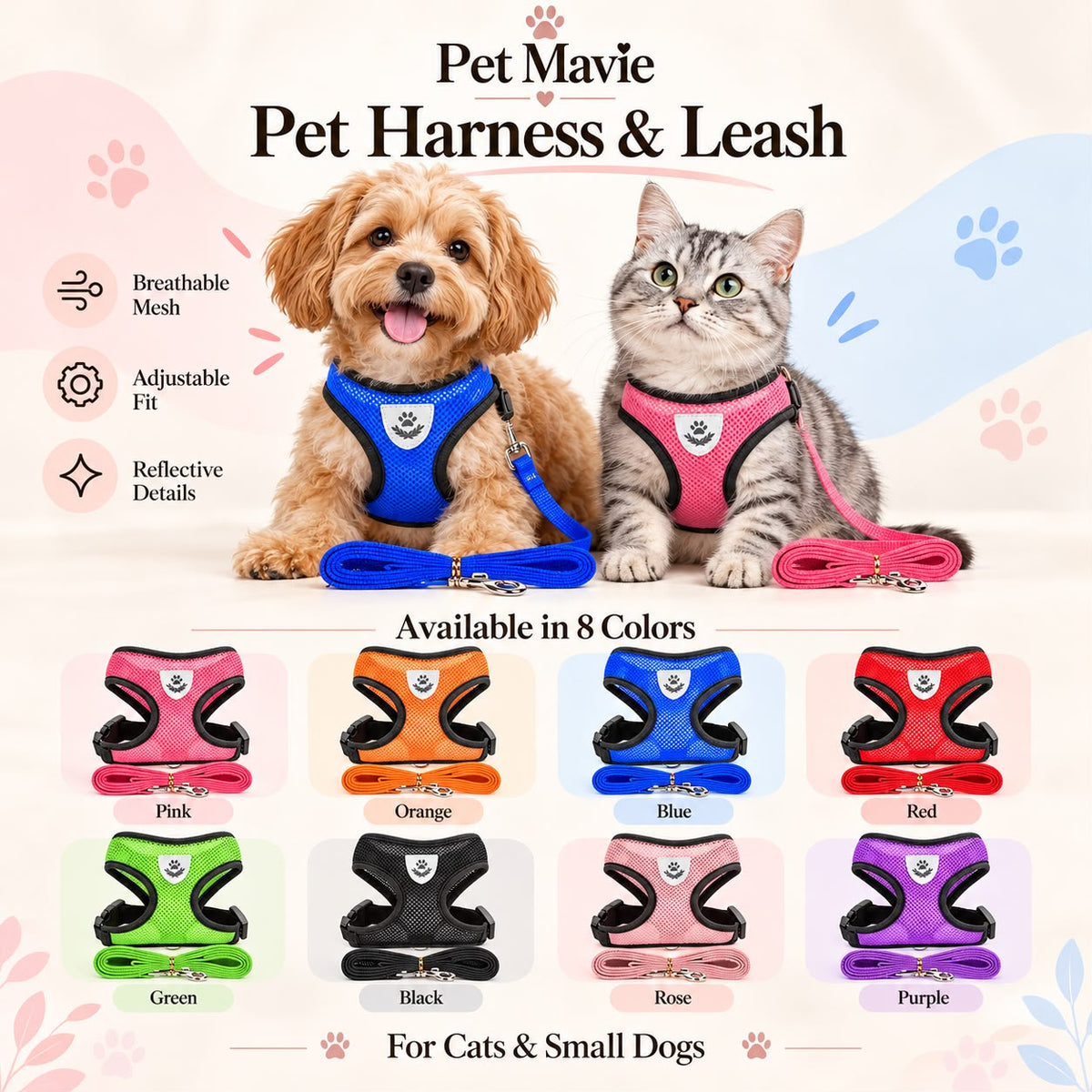 Pet Harness & Leash