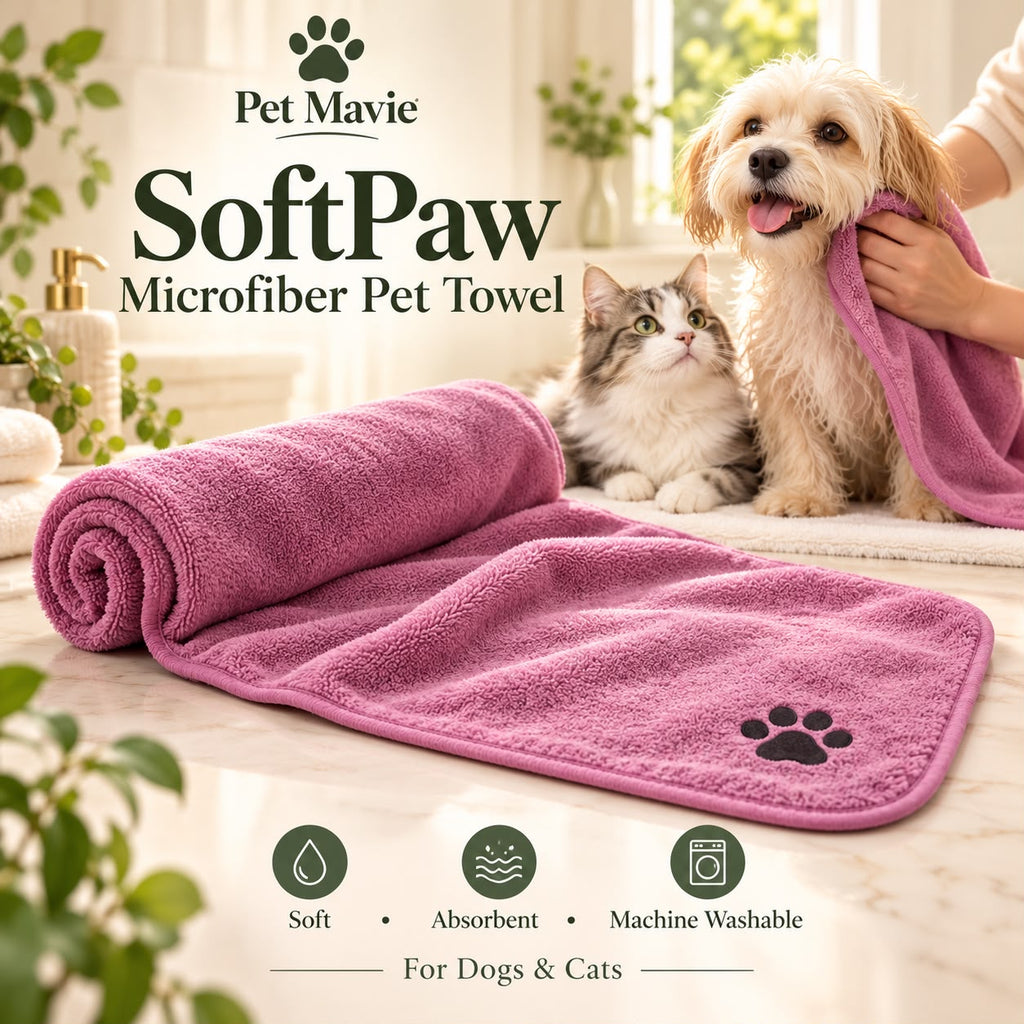 SoftPaw Microfiber Pet Towel