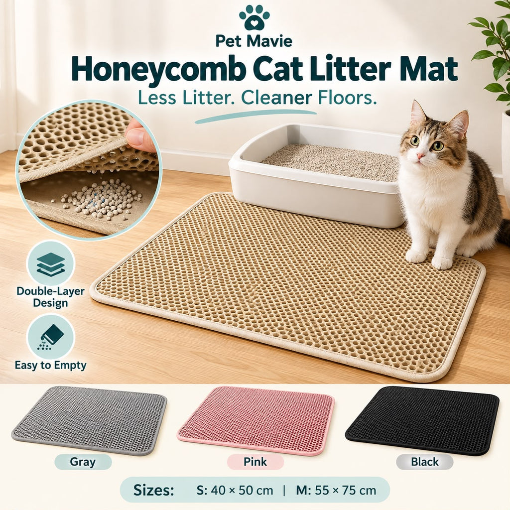 Honeycomb Cat Litter Mat